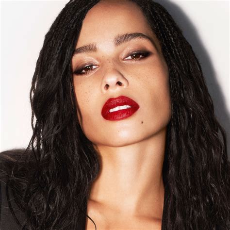 youtube zoe kravitz x ysl lipstick|zoe kravitz YSL.